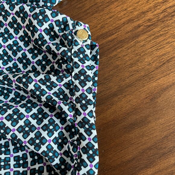 EUC Liz Claiborne Blouse Elbow Length PL Petite Large - Picture 13 of 13